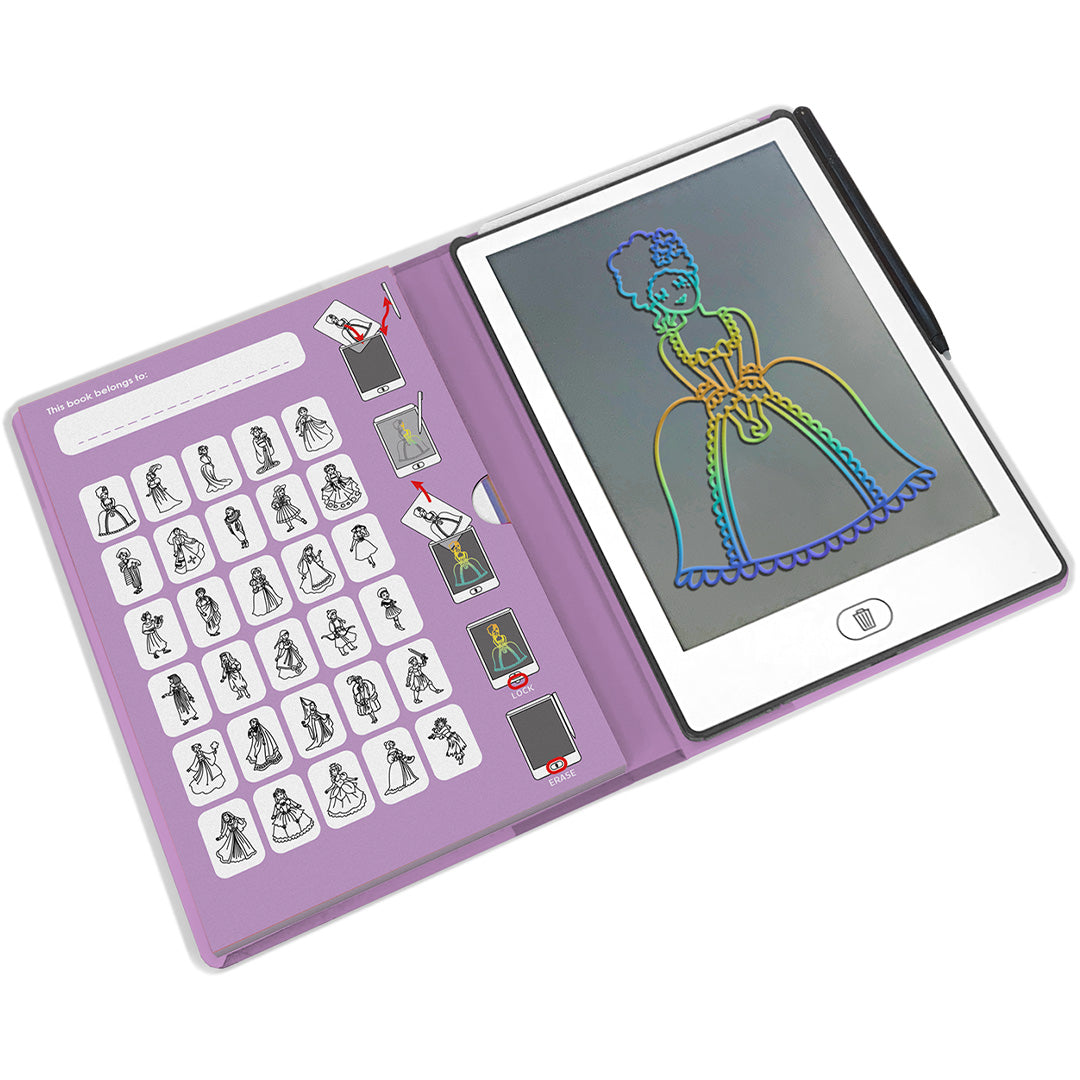 kidywolf tekenbord kidydraw mini - prinses | KIDYDRAW-MINI-PRI | 4
