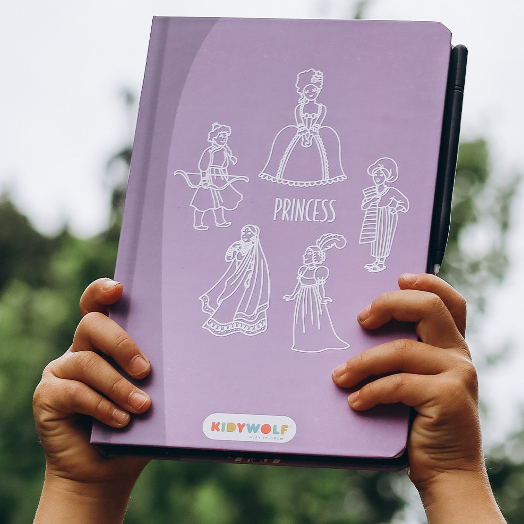kidywolf tekenbord kidydraw mini - prinses | KIDYDRAW-MINI-PRI | 6