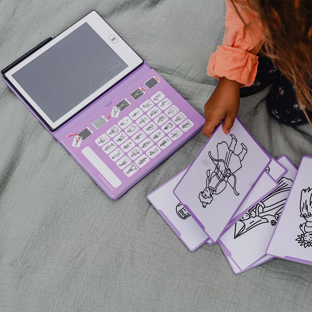kidywolf tekenbord kidydraw mini - prinses | KIDYDRAW-MINI-PRI | 2