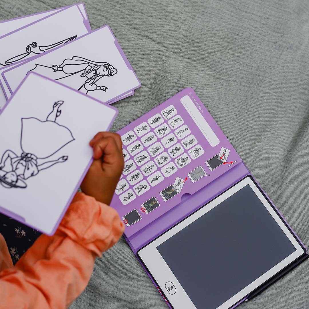 kidywolf tekenbord kidydraw mini - prinses | KIDYDRAW-MINI-PRI | 3