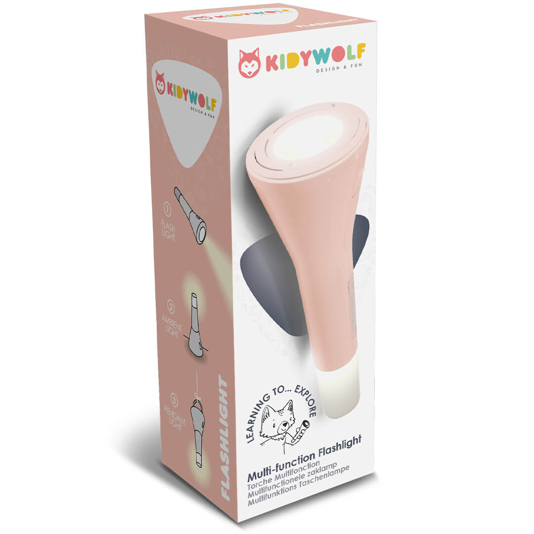 kidywolf zaklamp kidytorche - roze | FLASHLIGHT-NU | 3