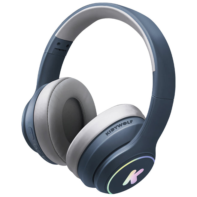 kidywolf draadloze kinderkoptelefoon k-ears - blauw | K-EARS-BT-BU | 0