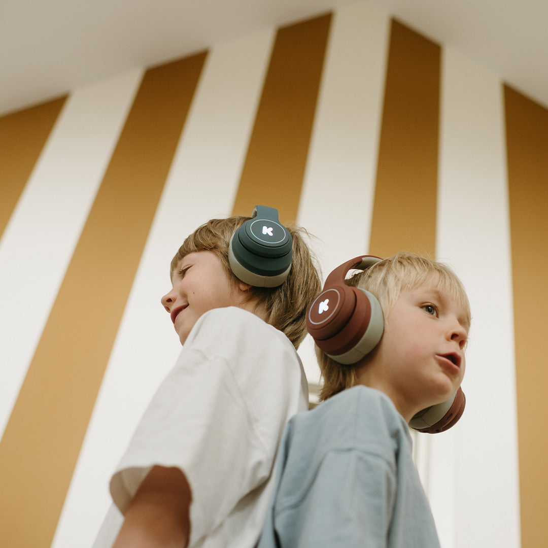kidywolf draadloze kinderkoptelefoon k-ears - rood | K-EARS-BT-RD | 2
