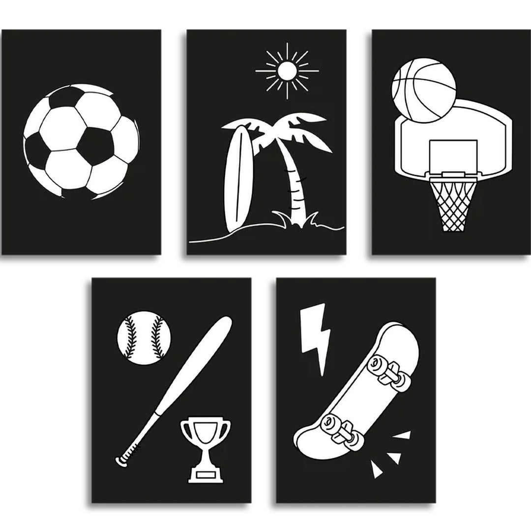 kidywolf extra borden voor kidyneon - sport - 5st | REFIL-KIDYNEON-SPORT| 4