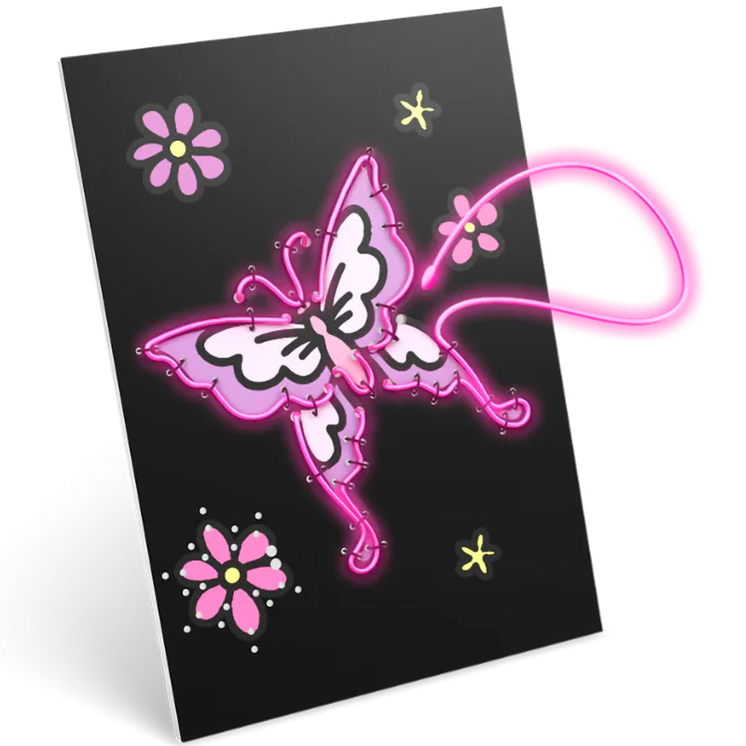 kidywolf kidyneon knutselpakket wanddecoratie - er was eens | KIDYNEON-OUT-PI | 4