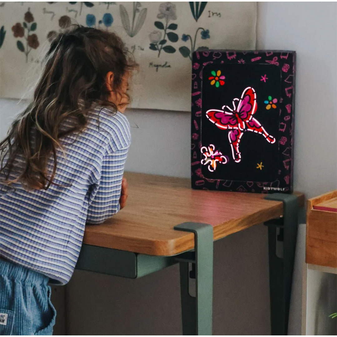 kidywolf kidyneon knutselpakket wanddecoratie - er was eens | KIDYNEON-OUT-PI | 7