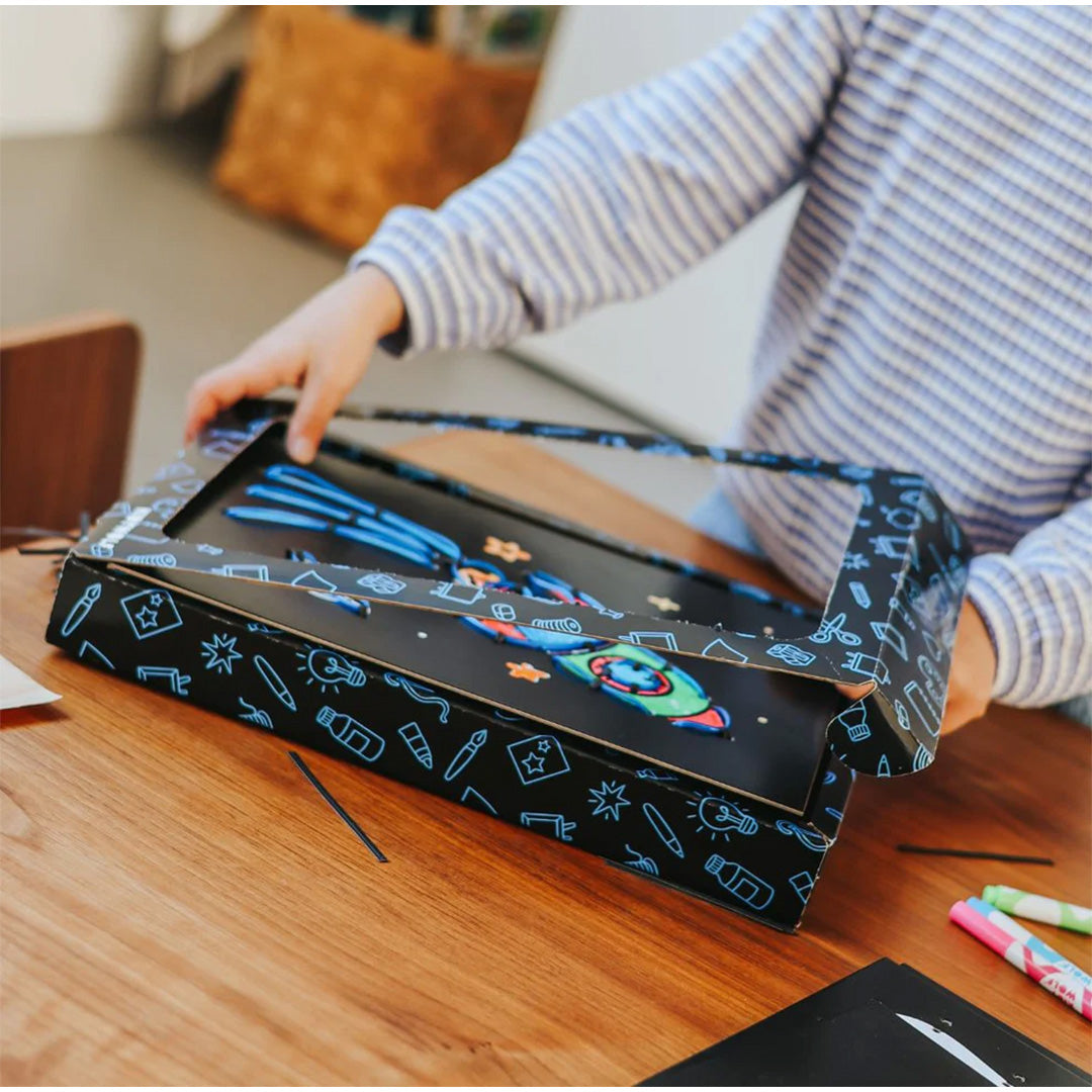 kidywolf kidyneon knutselpakket wanddecoratie | KIDYNEON-PACK | 6