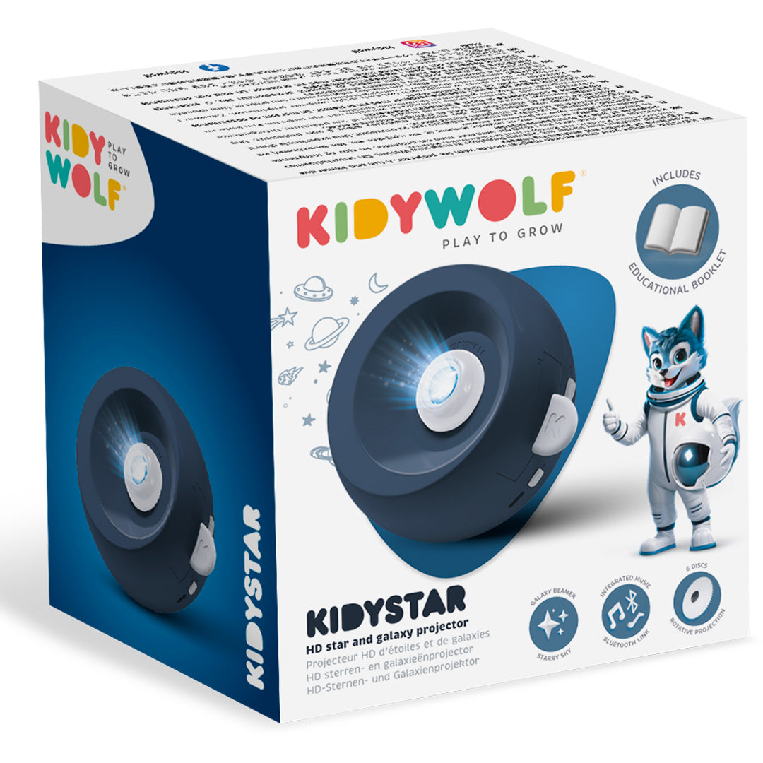 kidywolf kidystar planetarium met 6 discs - galaxy | KIDYSTAR-BU | 7