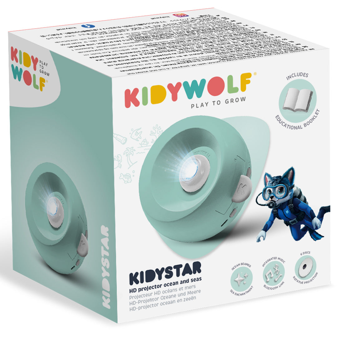 kidywolf kidystar planetarium met 6 discs - ocean | KIDYSTAR-GR | 7