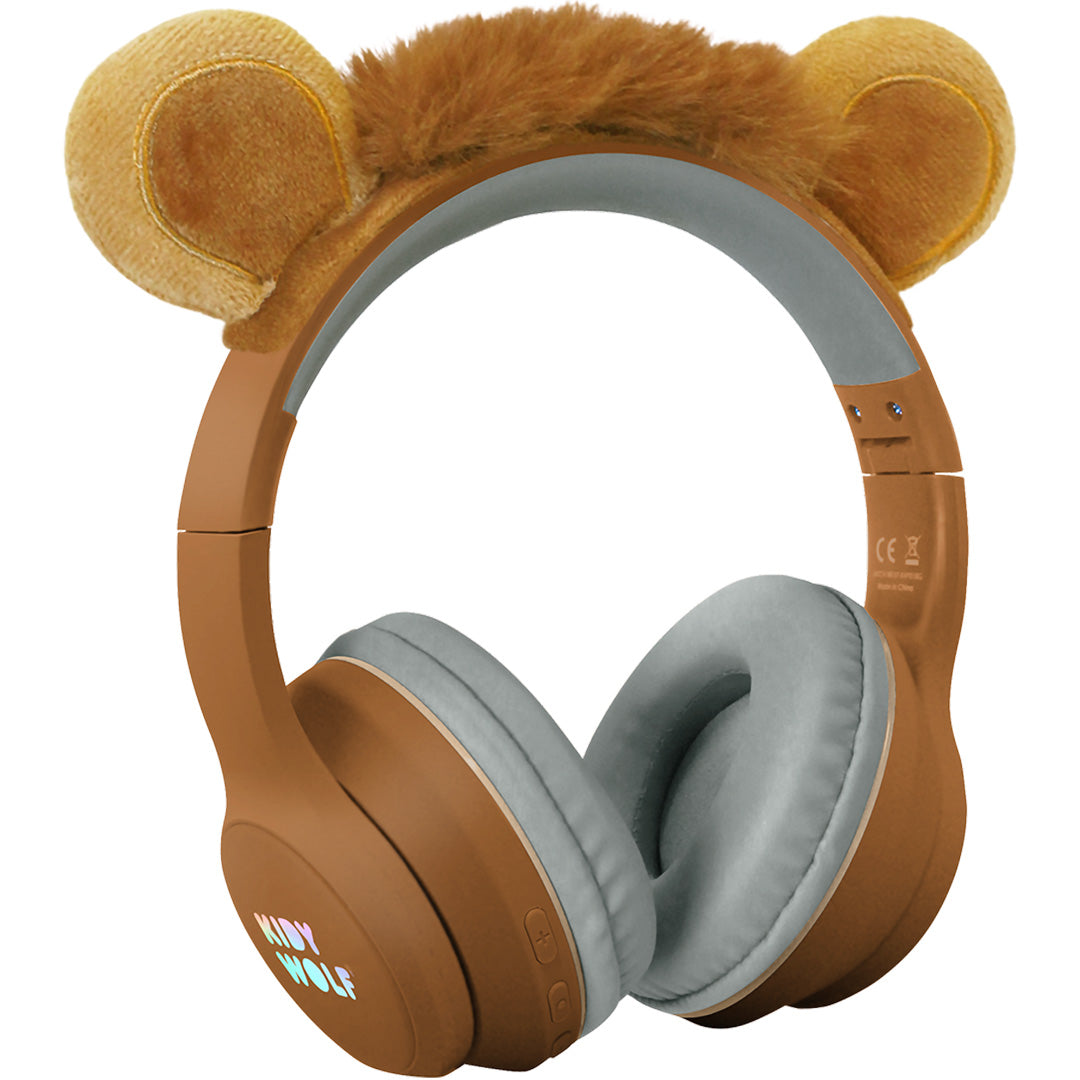kidywolf kinderkoptelefoon kidyears - leeuw | KIDYEARS-BT-LIO | 0