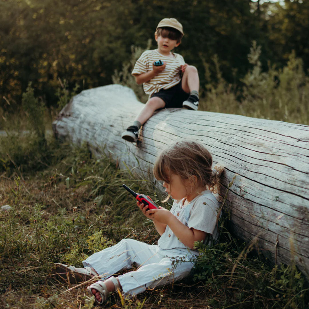 kidywolf kidytalk walkie talkie - blauw rood