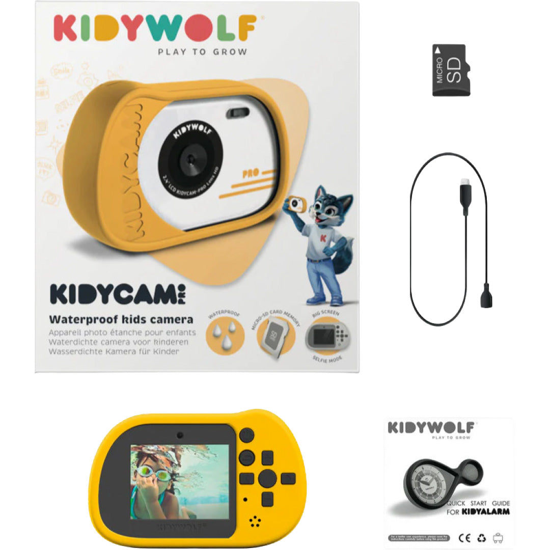 kidywolf kindercamera kidycam - oranje | KIDYCAM-OR | 04