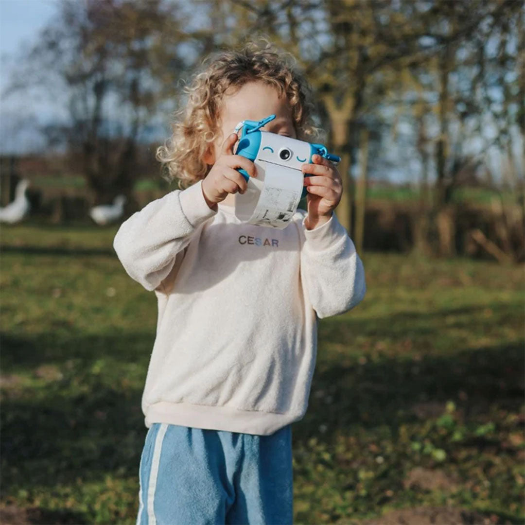 kidywolf kindercamera met thermische printer - blauw | KIDYPRINT-BU | 3