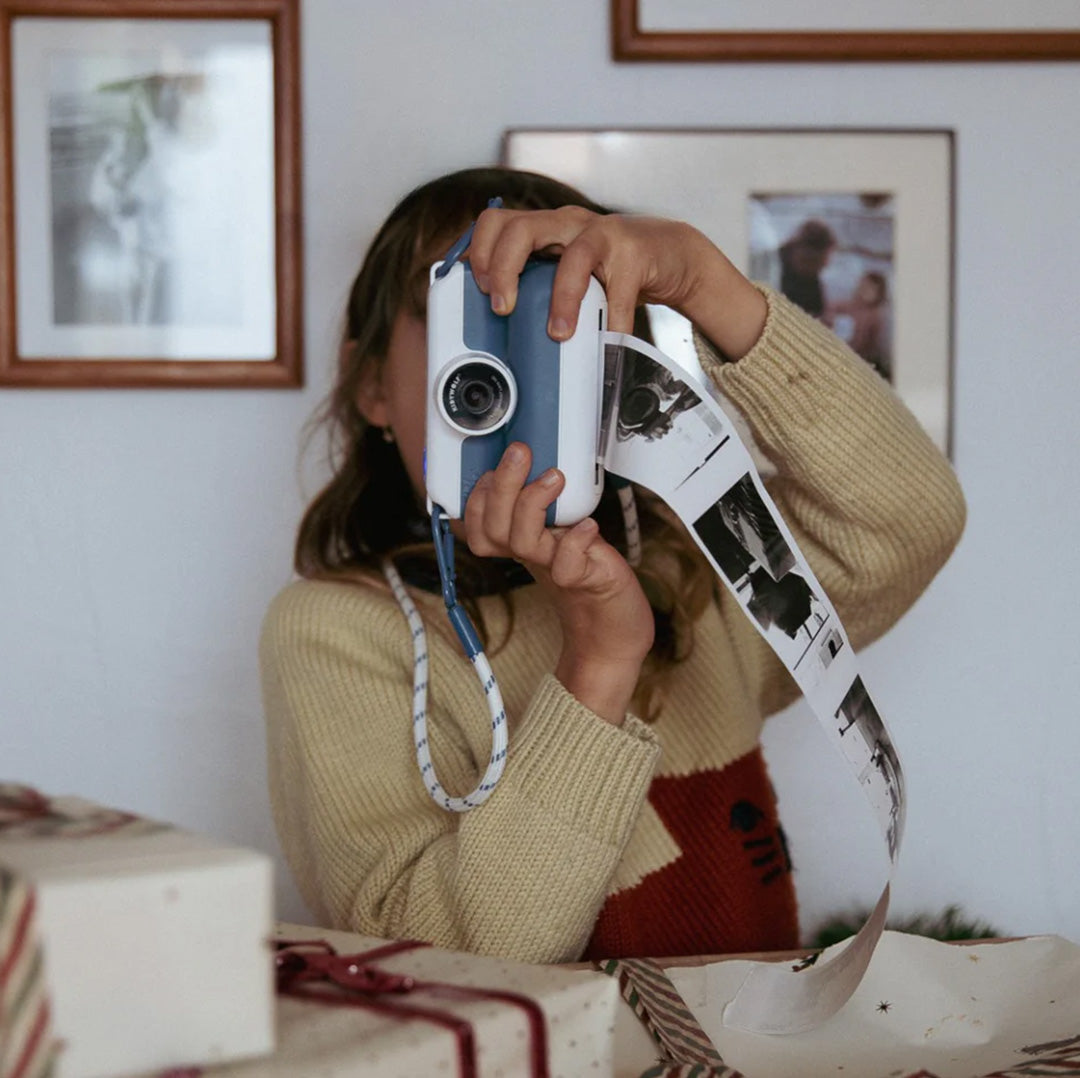 kidywolf kindercamera met thermische printer k-print - blauw | K-PRINT-BU | 06