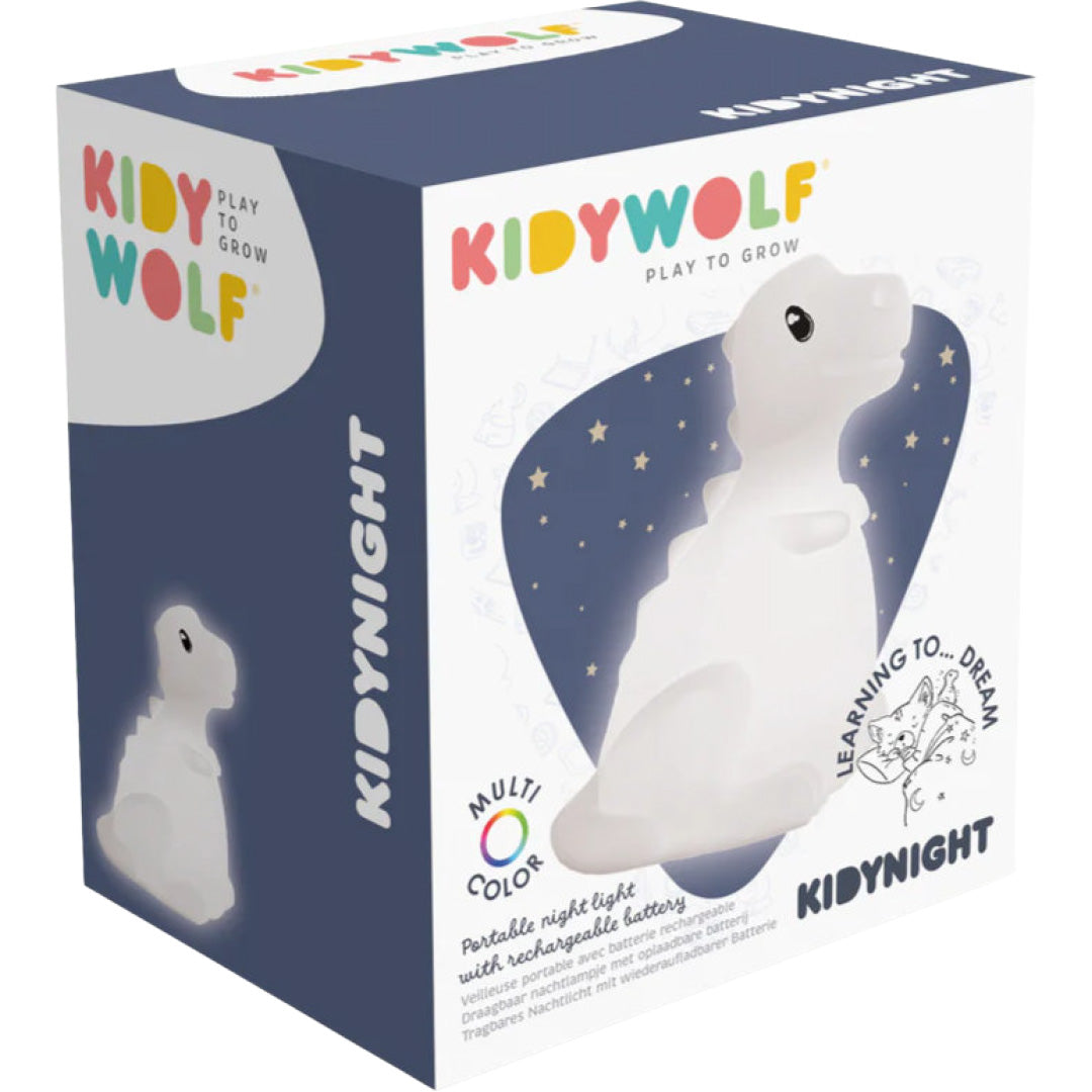 kidywolf led nachtlampje dino
