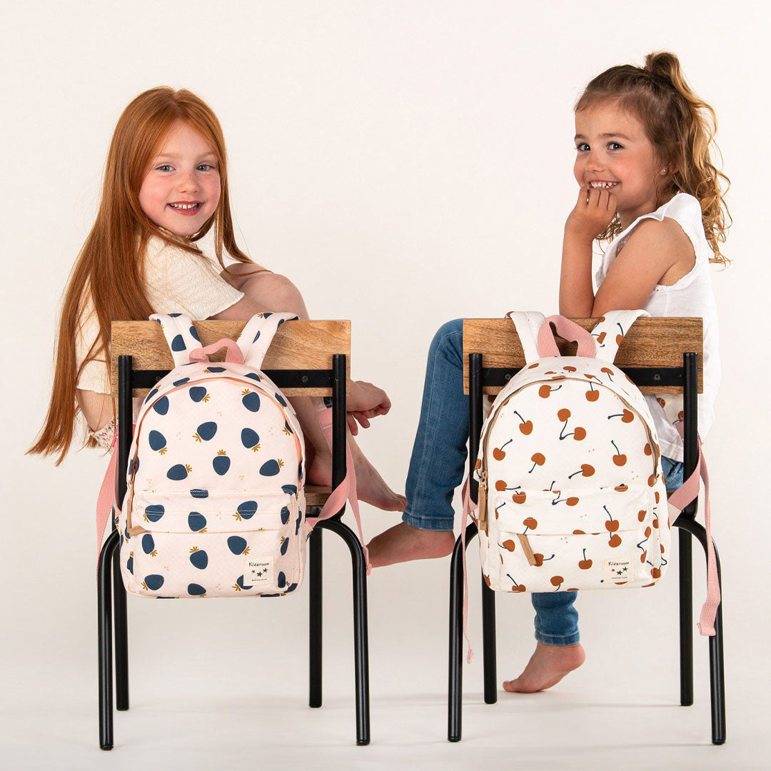 kidzroom kleuterrugzak perfect picnic - aardbei - 31 cm 2