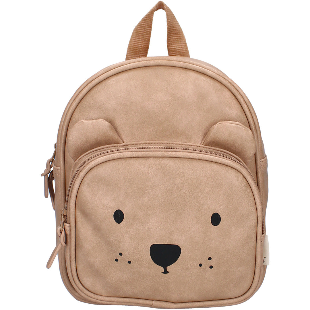 kidzroom peuterrugzak beary excited - zand - 29 cm 1