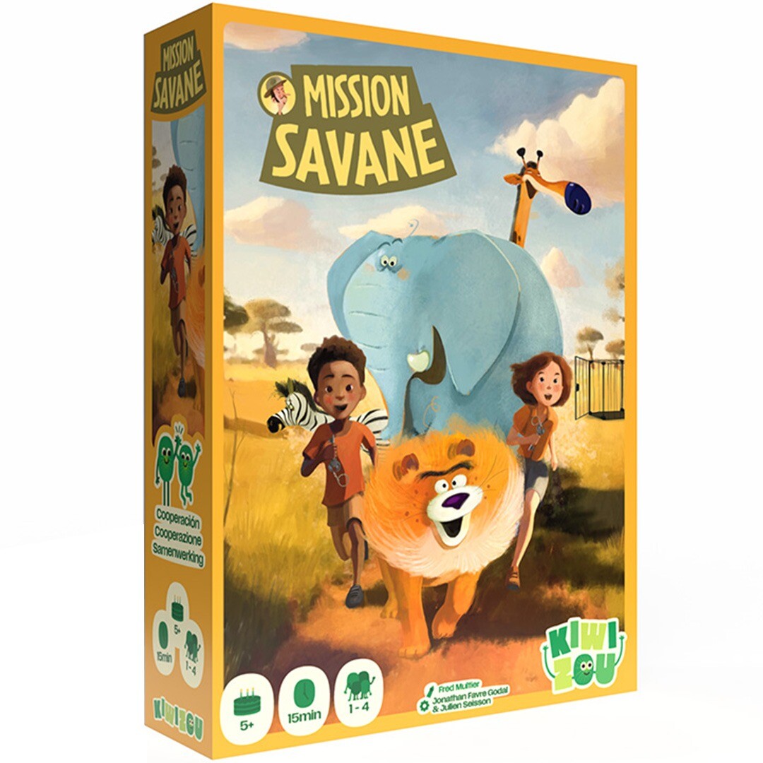 kiwizou spel mission savanne | 03179 | 0
