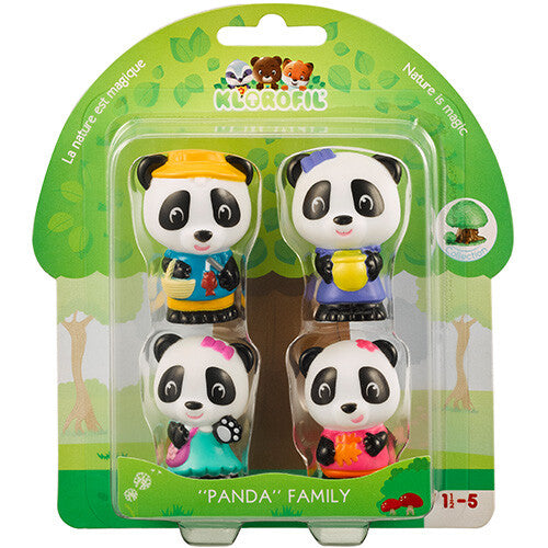 klorofil pandafamilie - 4st | KL-700304F | 0