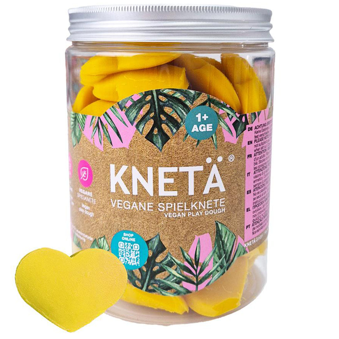 knetä speelklei pot - gele hartjes - 40 st | 1967653 | 1