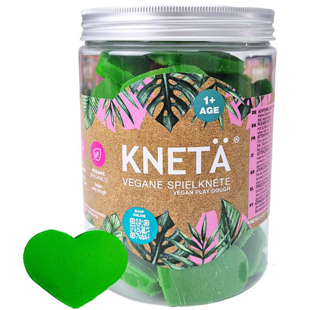 knetä speelklei pot - groene hartjes - 40 st | 1967657 | 1