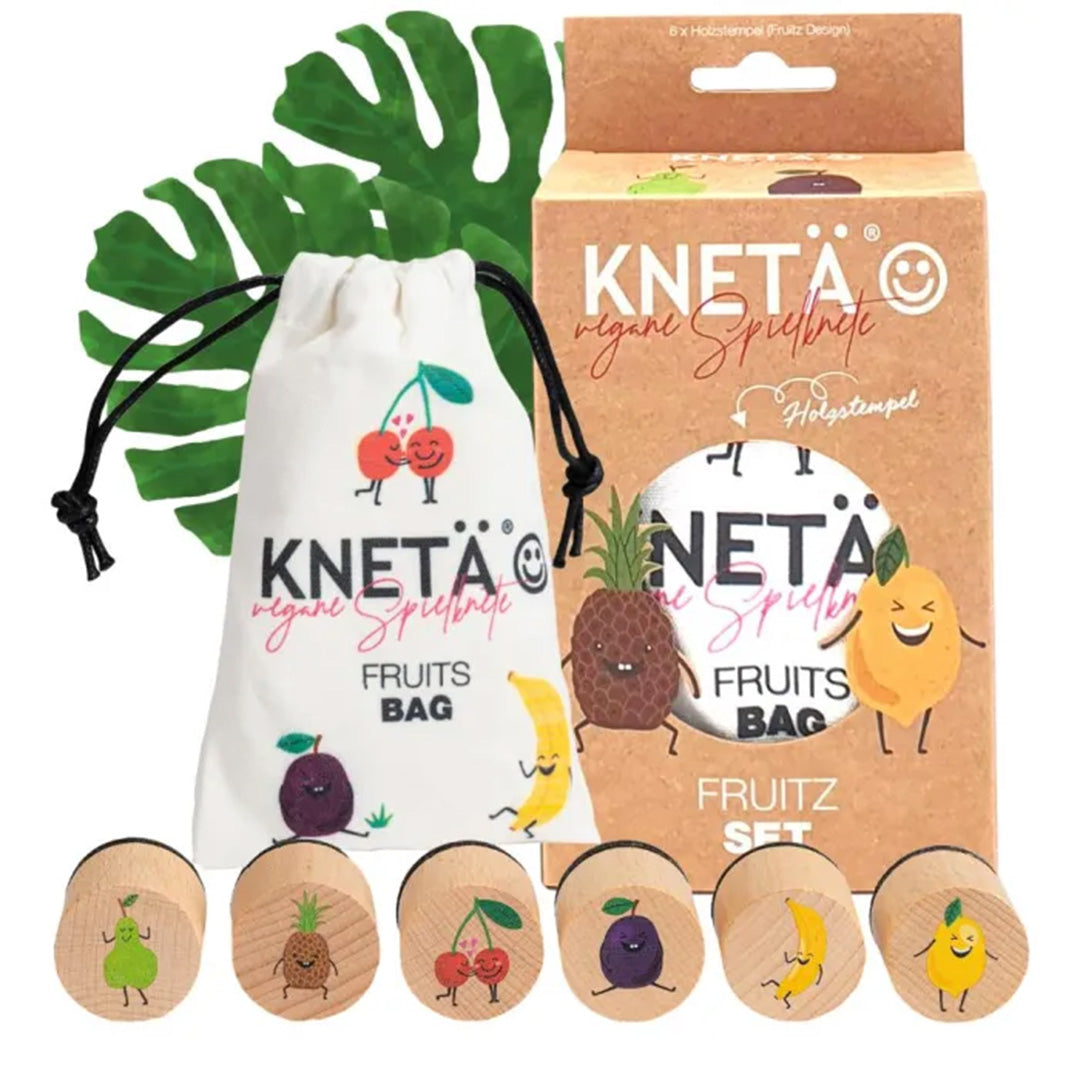 knetä stempelset - fruit - 6 st | 1967004 | 1