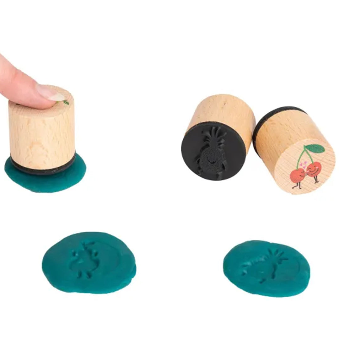 knetä stempelset - fruit - 6 st | 1967004 | 4