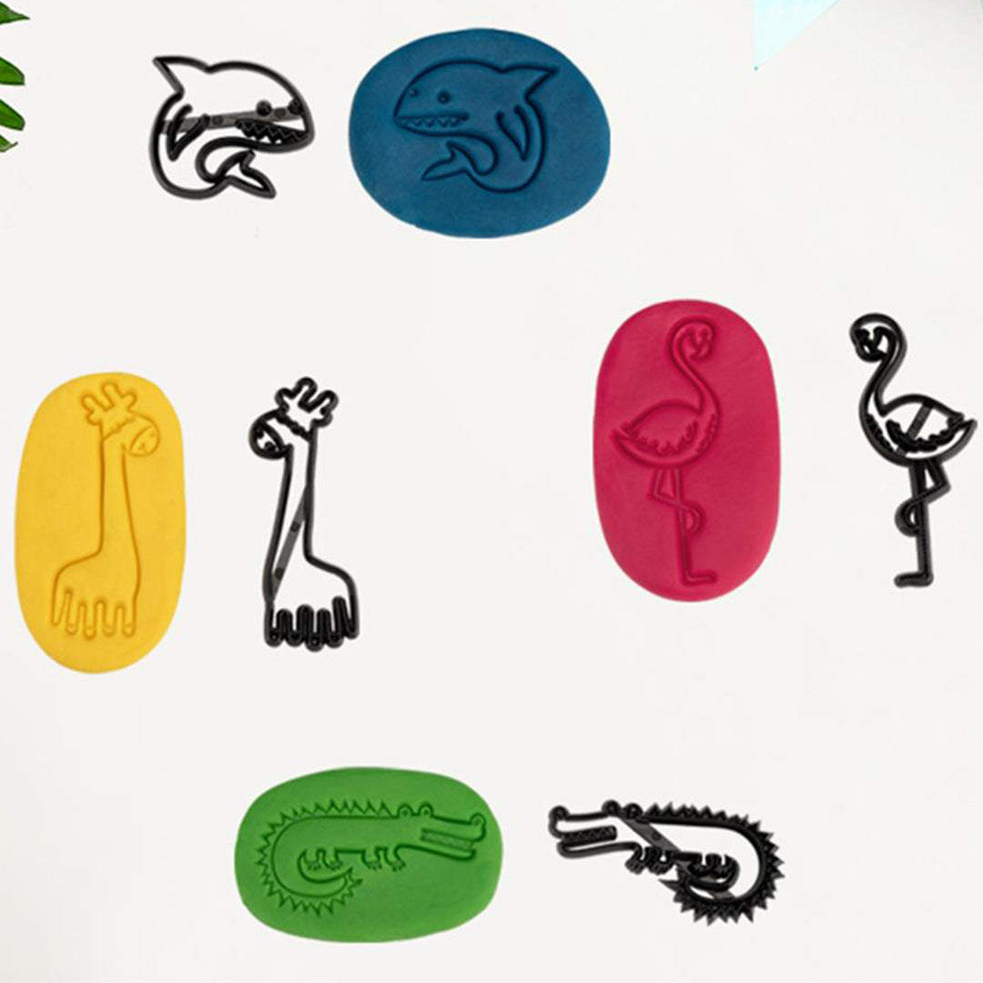 knetä uitsteekvormen boerderijdieren - 4st | 1967826 | 4