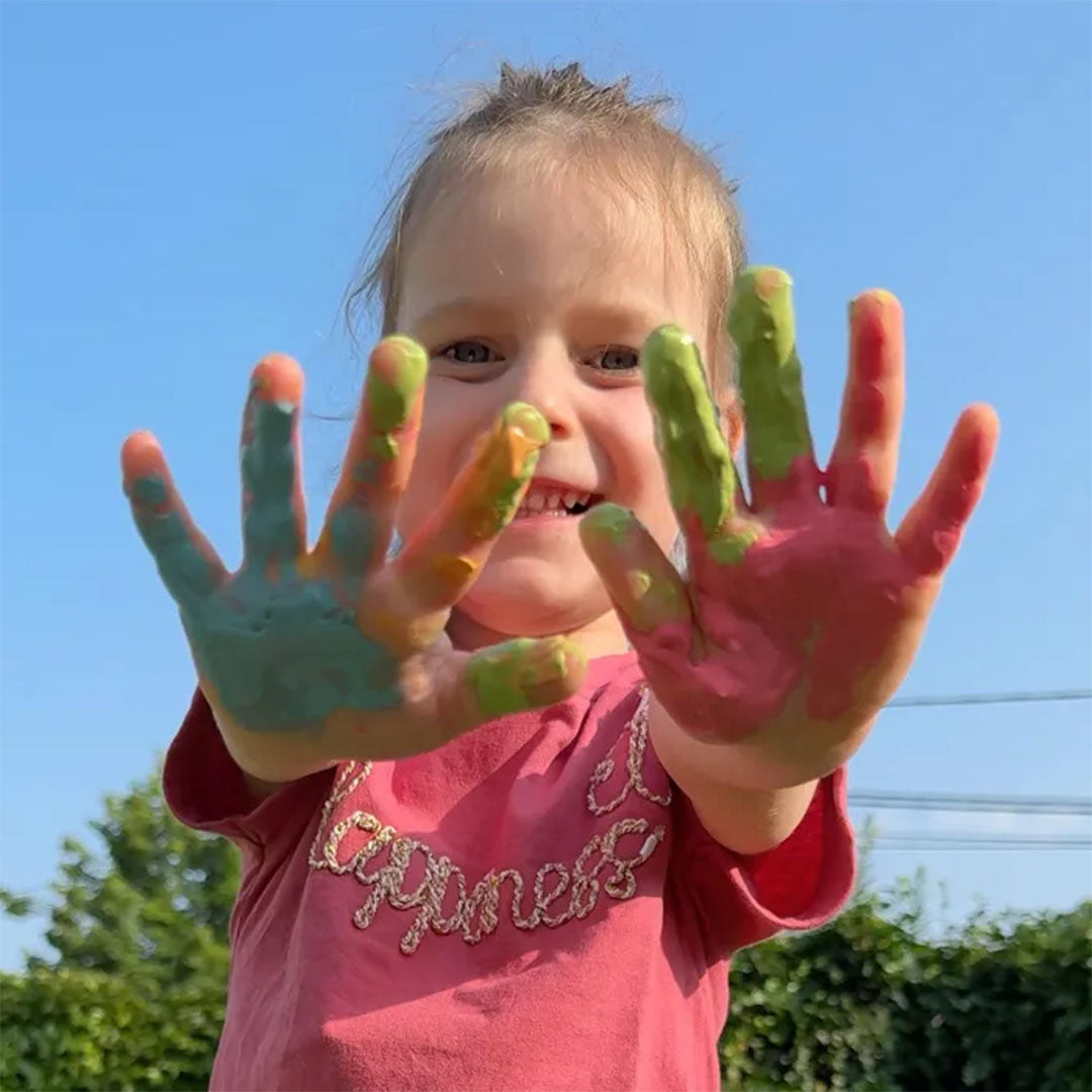 knetä vingerverf pastel - 6 kleuren | 1967885 | 2