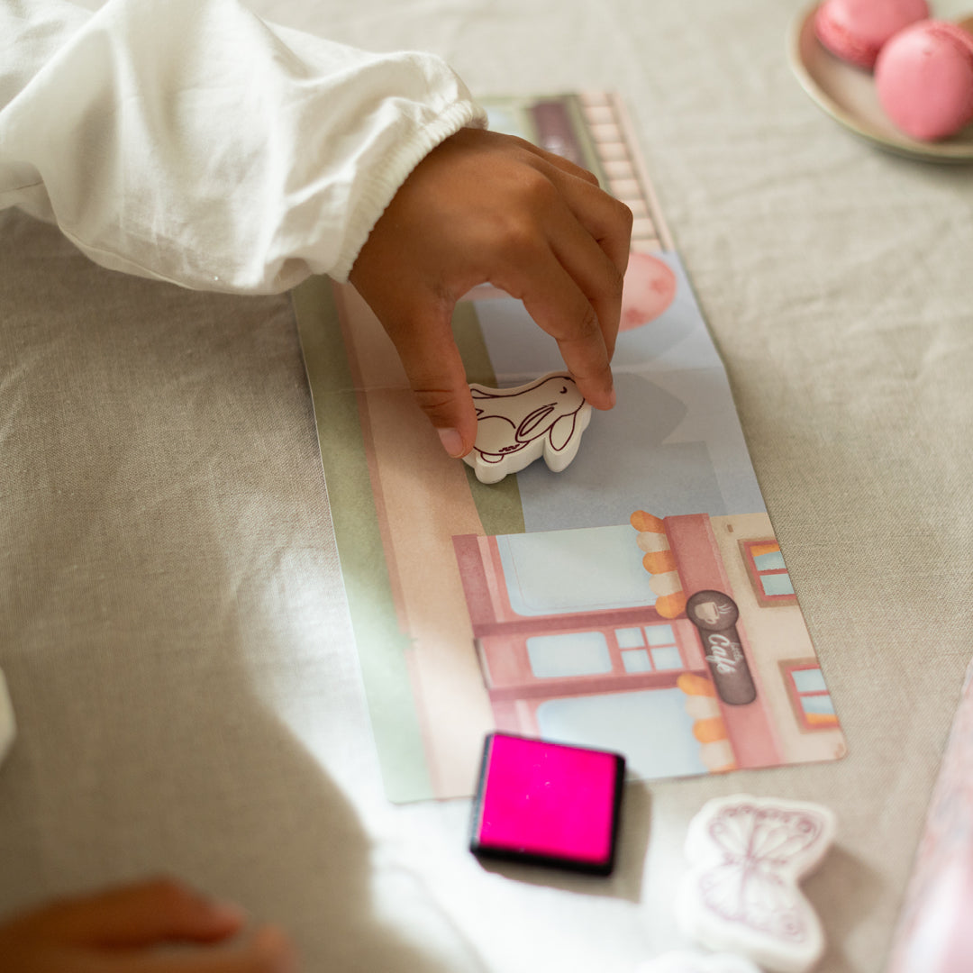 126862 | little dutch knutseldoos rosa's creative box | 6