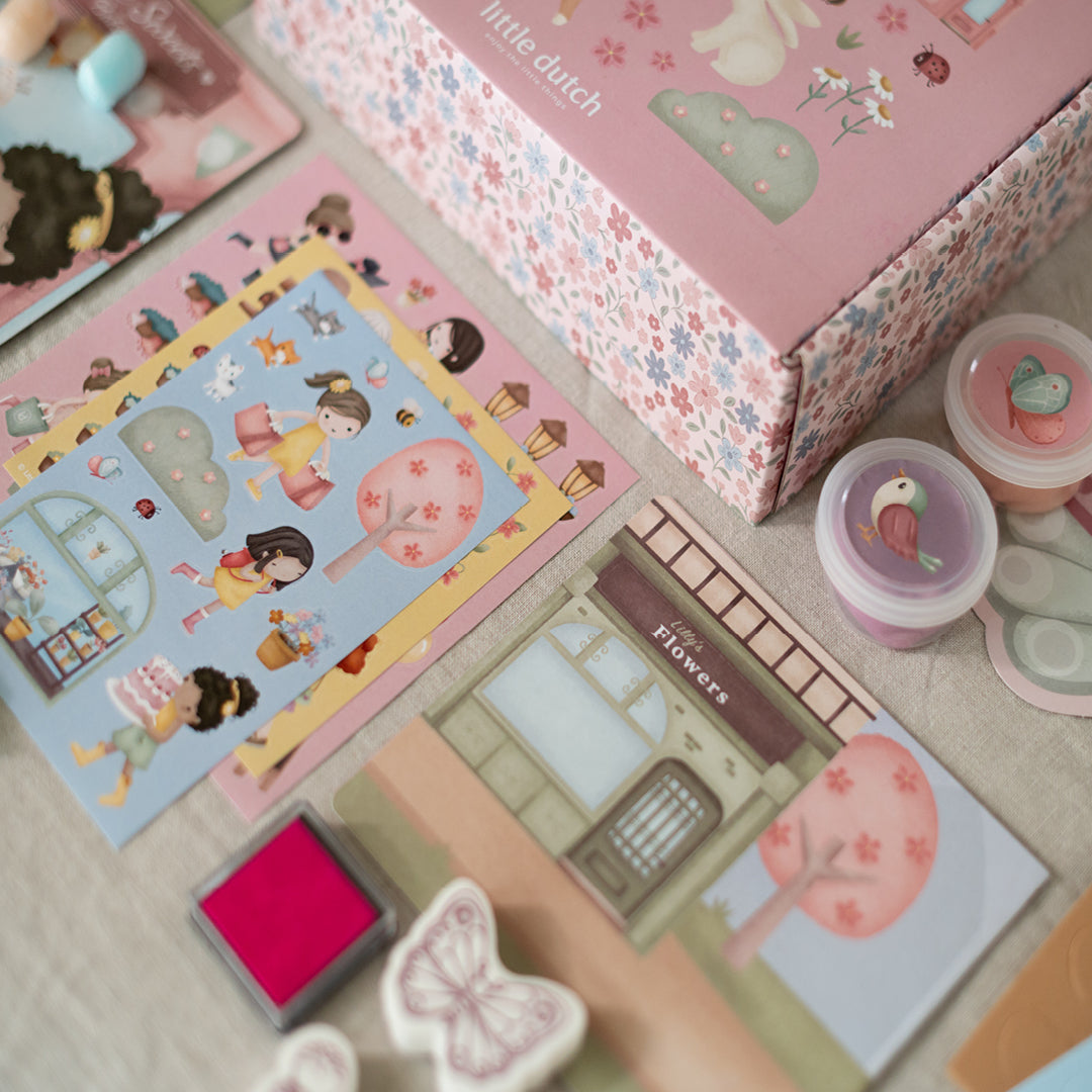 126862 | little dutch knutseldoos rosa's creative box | 5