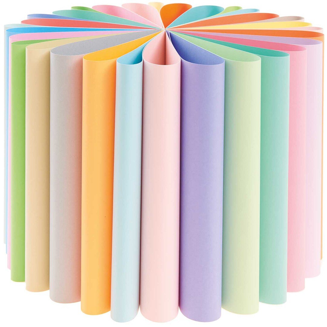 knutselpapier pastel - 30 vellen | 99010.09.22 | 0