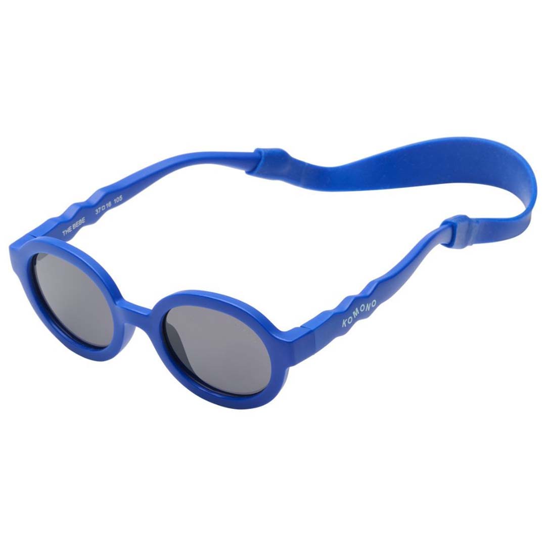 komono kinderzonnebril lele - berry blue - 1-2 jaar | KOMO95.001.25 | 2