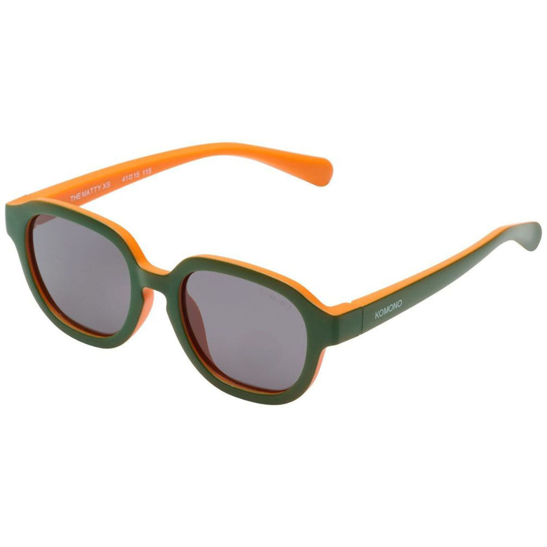 komono kinderzonnebril matty - froggy twins - 1-2 jaar | KOMO95.001.24 | 1
