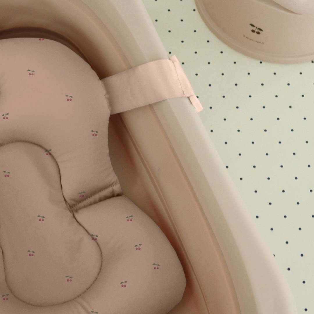 konge sløjd opvouwbaar babybadje met kussen - blush | KS104819 | 4