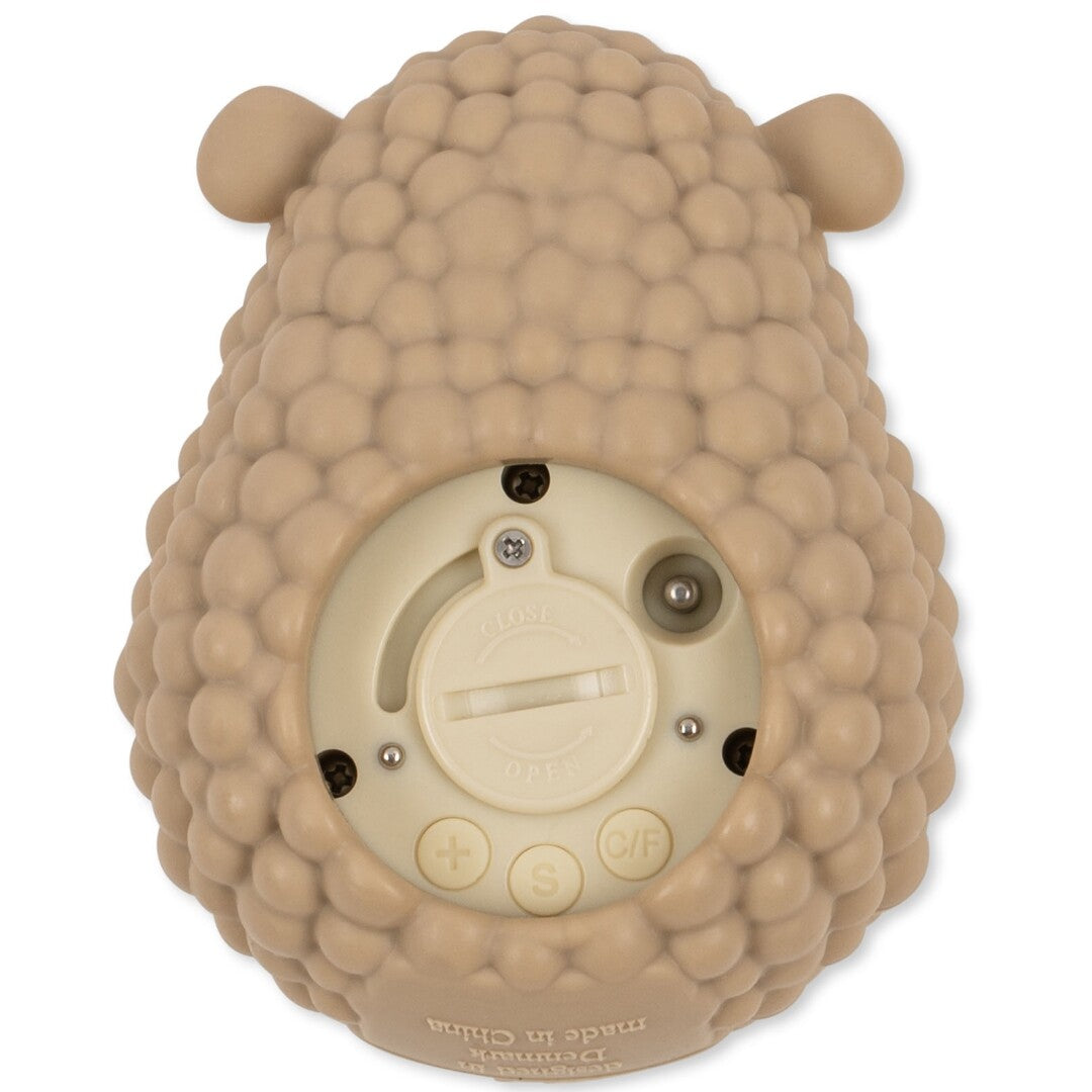 konges sløjd badmat en badthermometer schaap - warm clay  | KS6101-WARM-CLAY | 4