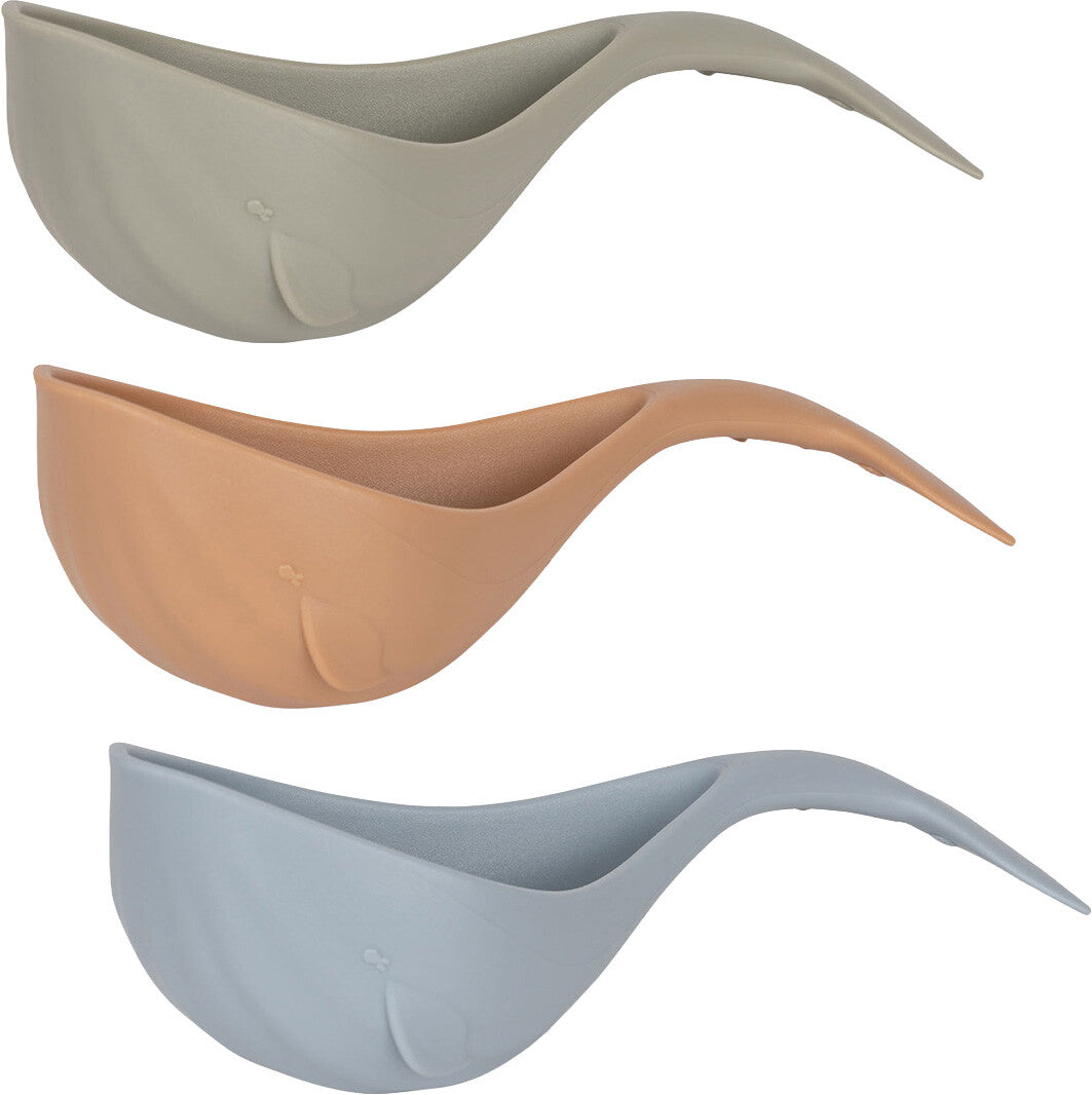 konges sløjd badspeelgoed walvissen - quarry blue mix - 3st | KS5840QUARRYBLUE | 1