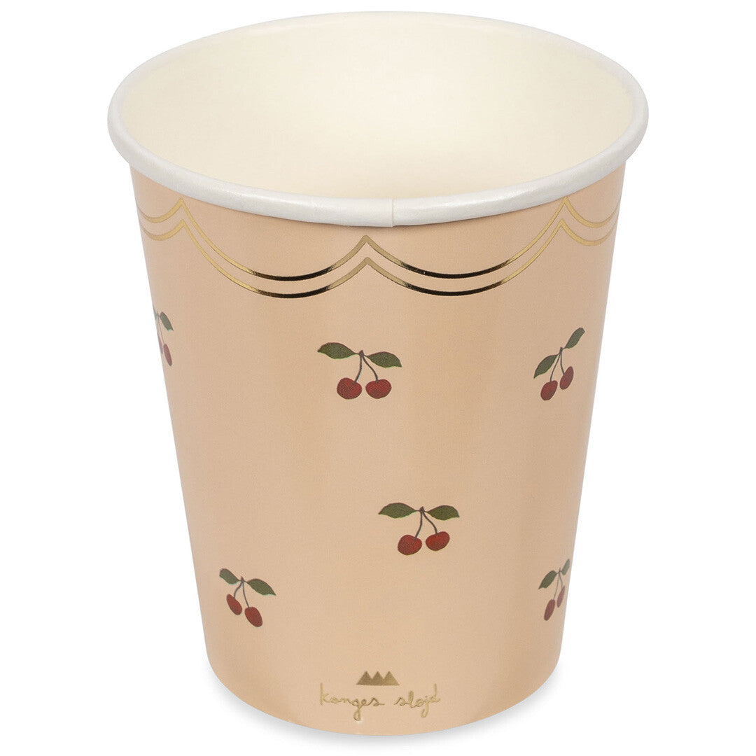 konges sløjd bekertjes cherry - 8st | KS101150-CHERRY | 3