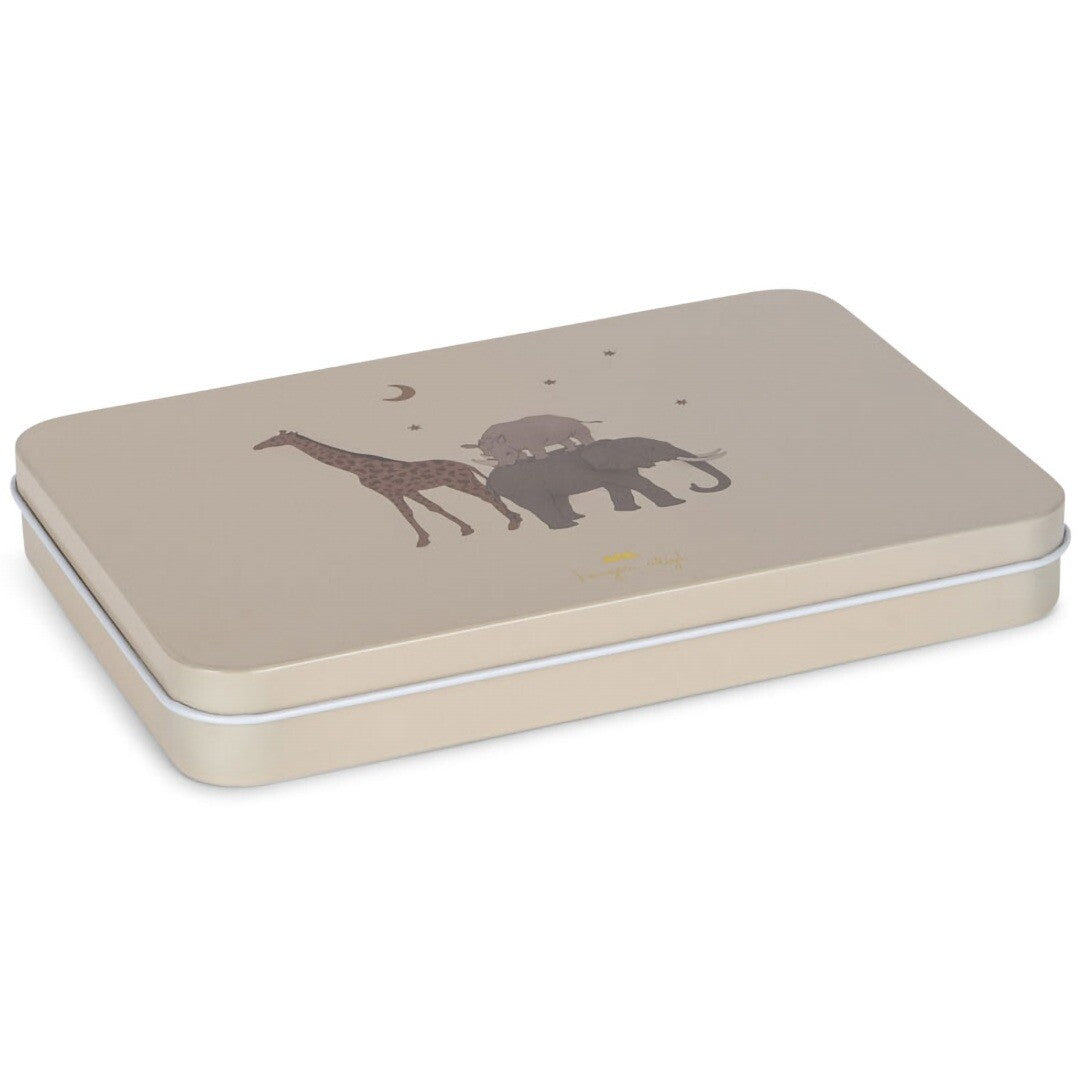 konges sløjd bijenwas krijtjes safari - 10st | KS101468-SAFARI | 1