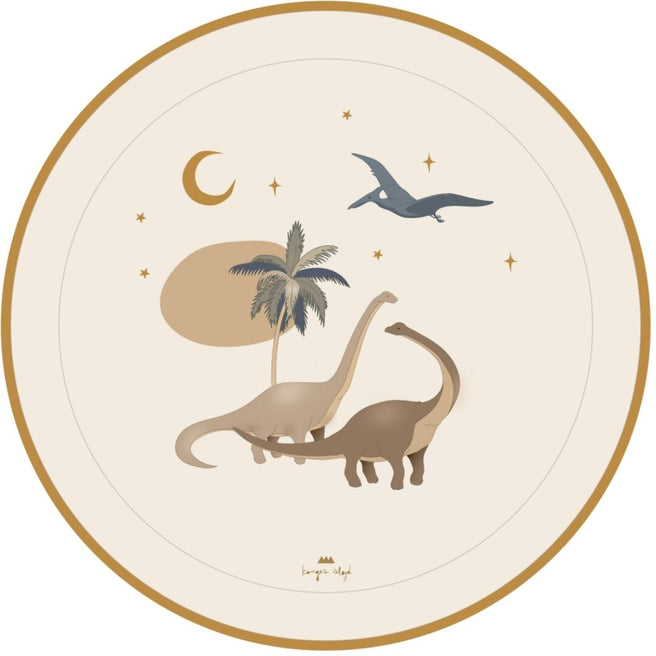 konges sløjd bordjes dino's - 8st | KS100843-DINO | 0