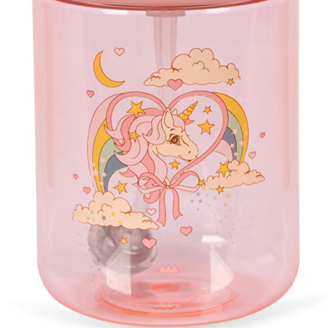 konges sløjd drinkfles met rietje horn stars - 330 ml | KS102333-HORN | 1
