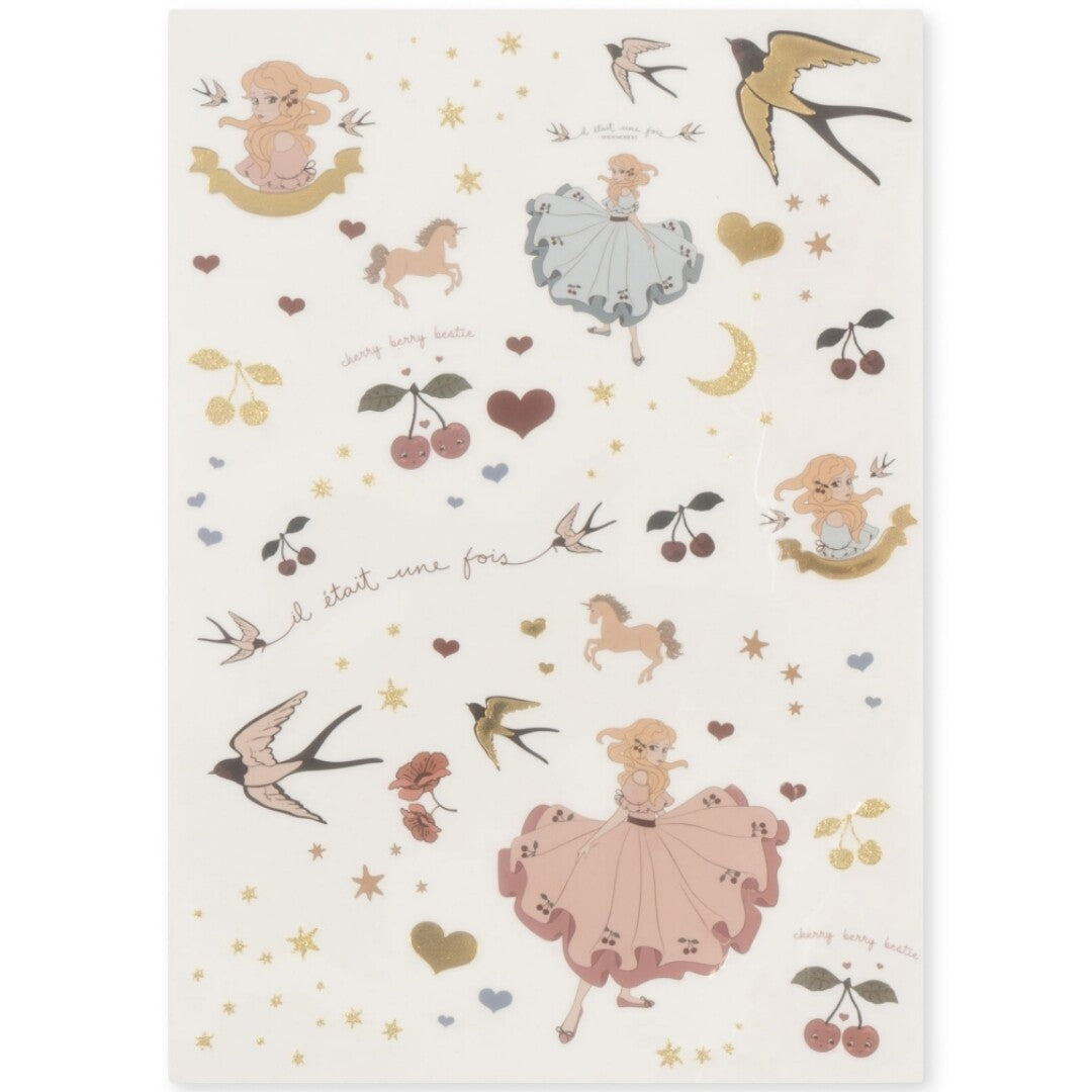 konges sløjd gezicht- en nagelstickers | KS100827 | 0