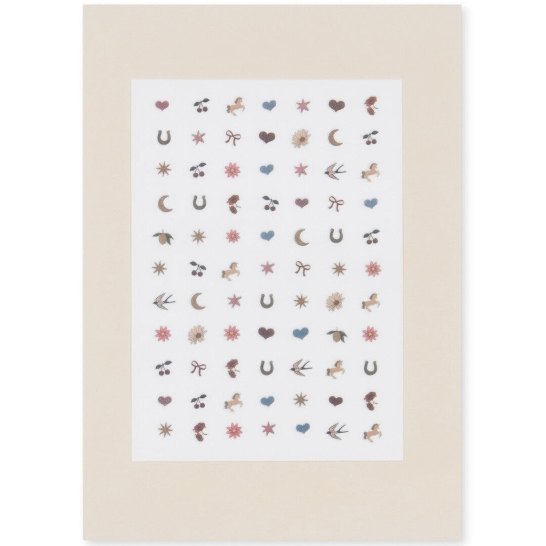 konges sløjd gezicht- en nagelstickers | KS100827 | 3