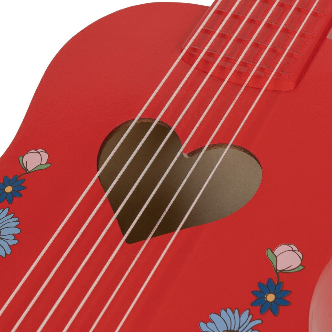 konges sløjd gitaar ukelele - barbados cherry | KS6198-BARBADOS-CHERRY | 1