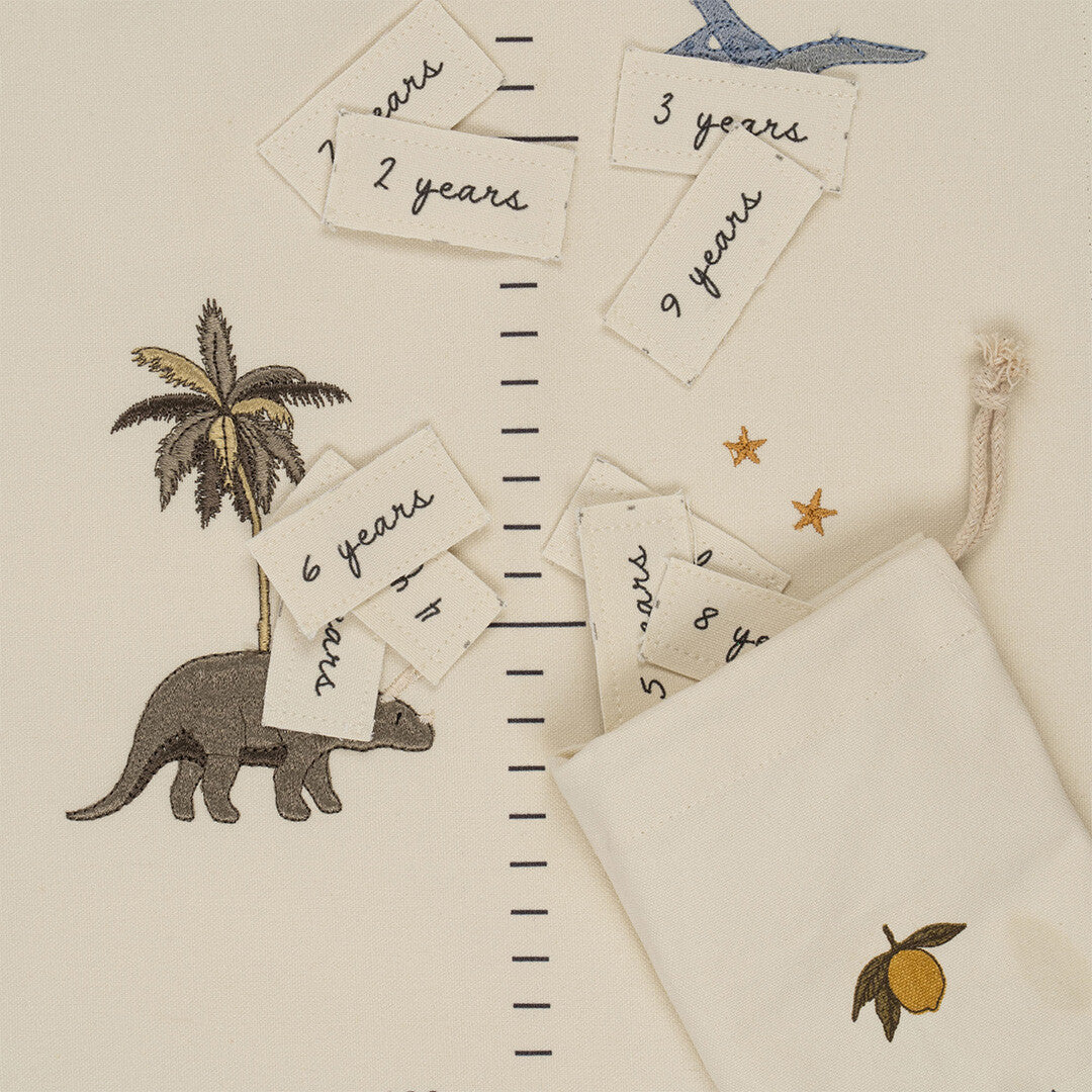 konges sløjd groeimeter dino | KS5993-SEEDPEARL | 2