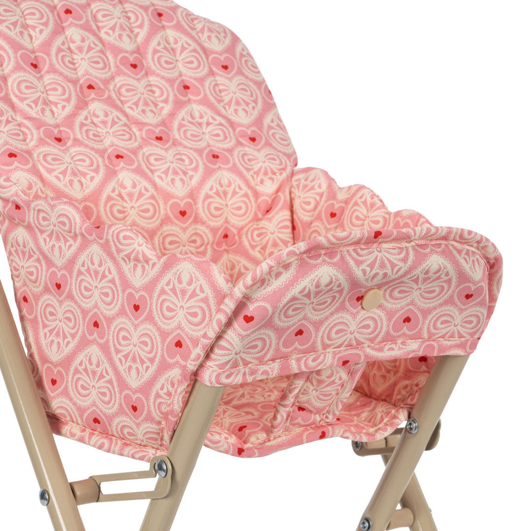 konges sløjd hoge poppenstoel - lacy pink | KS102656-LACY | 1
