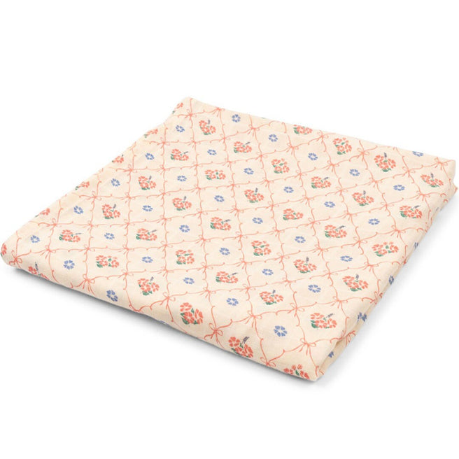konges sløjd inbakerdoek fleur decor - 115x115 cm    | KS101898-DECOR | 0