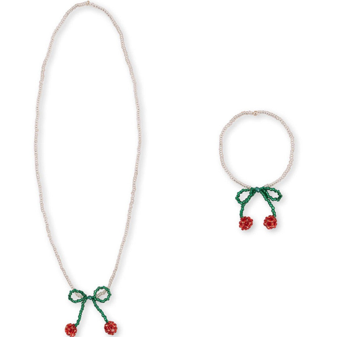 konges sløjd ketting en armband - cherry | KS102074-CHERRY | 1