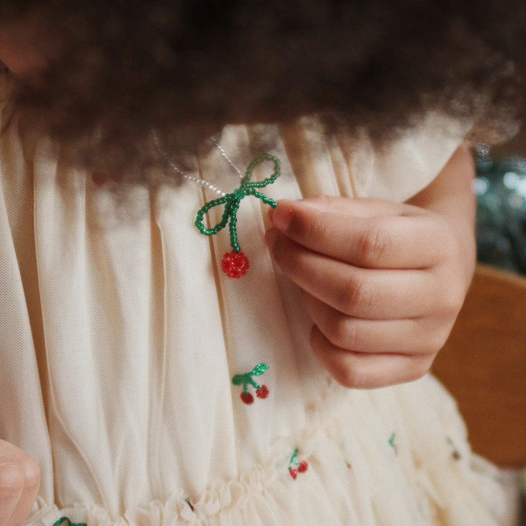 konges sløjd ketting en armband - cherry | KS102074-CHERRY | 2