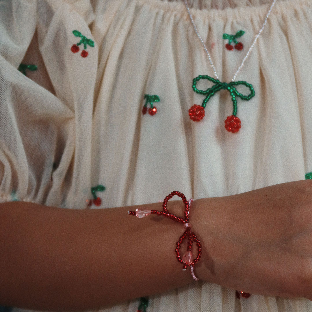 konges sløjd ketting en armband - cherry | KS102074-CHERRY | 5